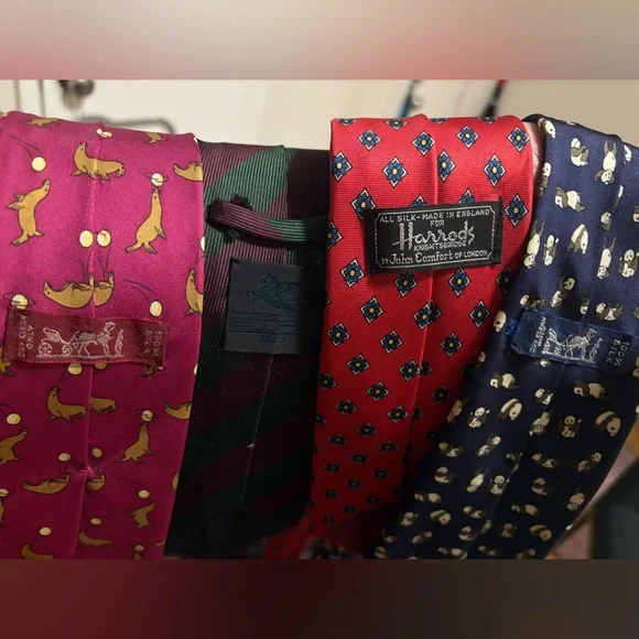 Tie Bundle - Hermes, Harrod’s, Etro - Picture 2 of 3